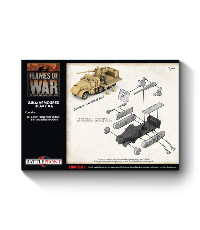8.8cm Armoured FlaK37 Heavy AA