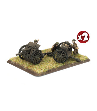 Great War OQF 18 pdr guns