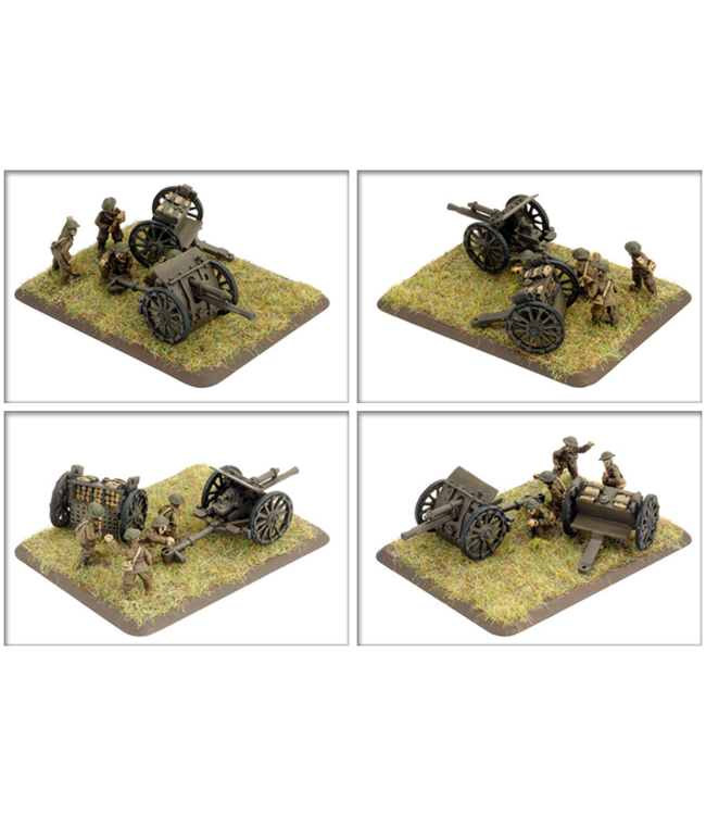 OQF 18 pdr guns