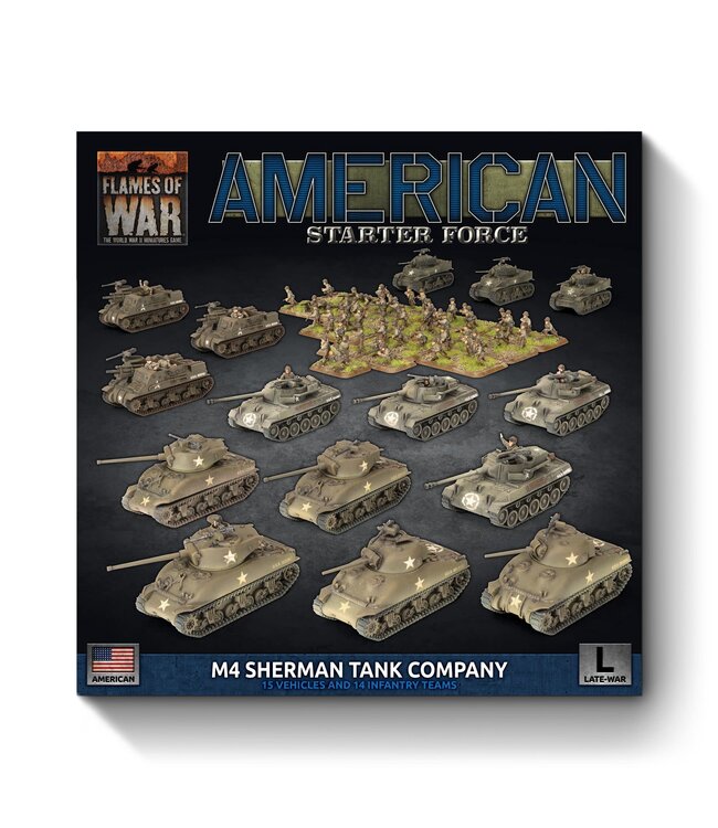 PRE-ORDER: Veteran M4 Sherman Tank Company