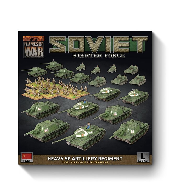 PRE-ORDER: Heavy SP Artillery Regiment Starter Force