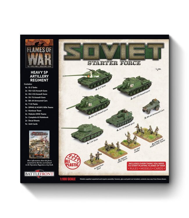 PRE-ORDER: Heavy SP Artillery Regiment Starter Force