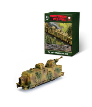 Flames of War PRE-ORDER: BP44 Armoured Train Artillery Car