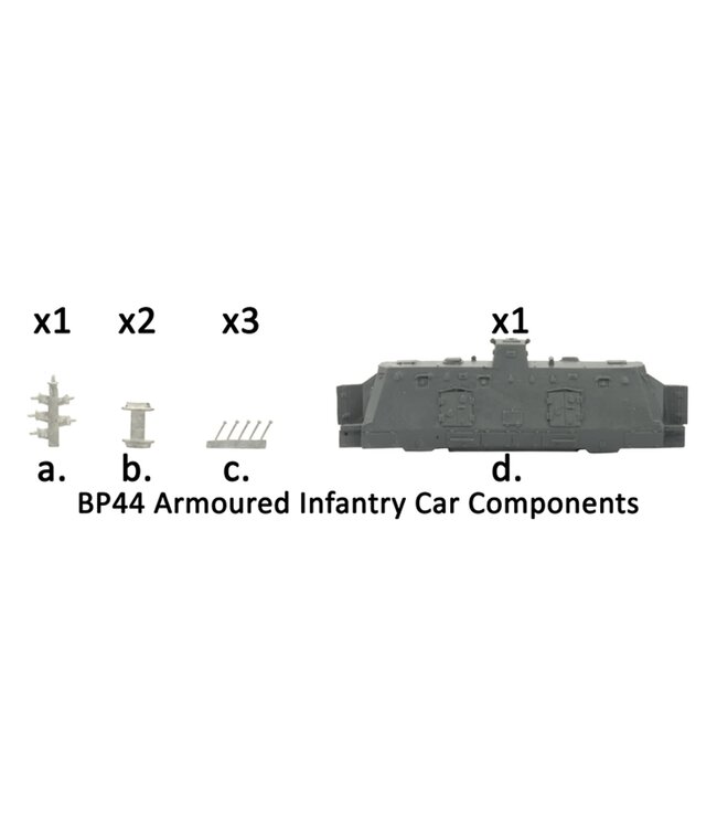 PRE-ORDER: BP44 Armoured Train Infantry Car