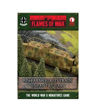 Flames of War PRE-ORDER: BP44 Armoured Train Infantry Car