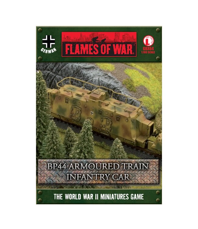 PRE-ORDER: BP44 Armoured Train Infantry Car