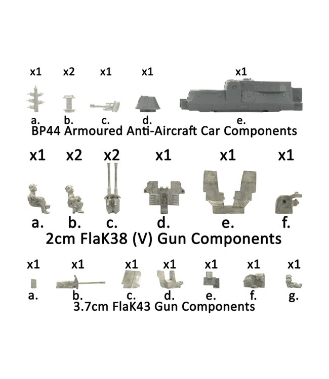 PRE-ORDER: BP44 Armoured Train Anti-aircraft Car