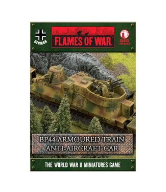 Flames of War PRE-ORDER: BP44 Armoured Train Anti-aircraft Car