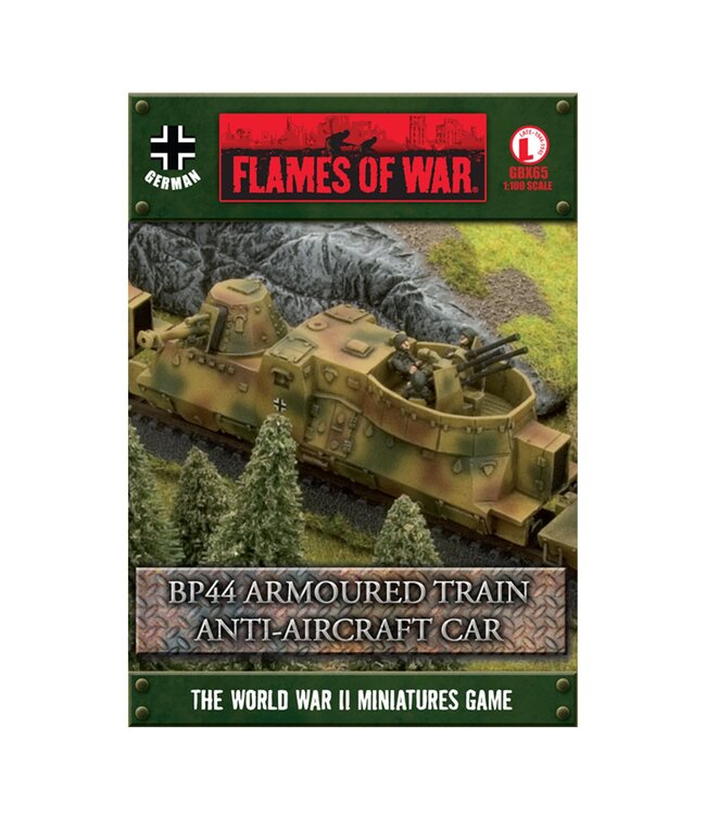 PRE-ORDER: BP44 Armoured Train Anti-aircraft Car