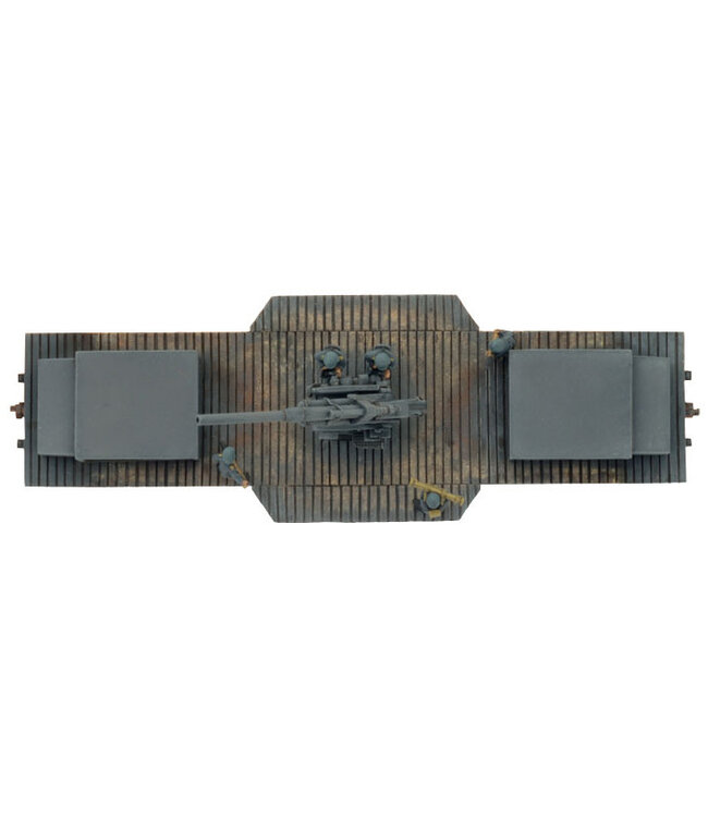 PRE-ORDER: 10.5cm FlaK Railway Car