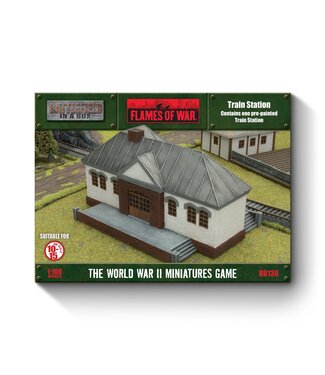 Flames of War PRE-ORDER: Train Station