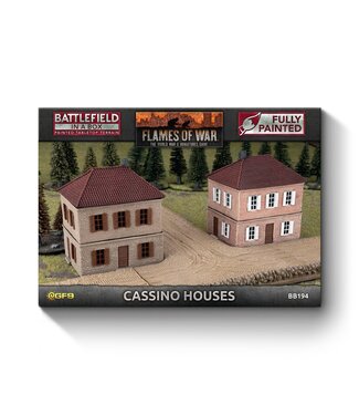 Flames of War Cassino Houses (x2)
