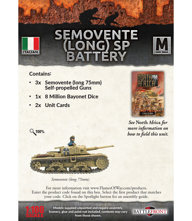 Semovente (Long) SP Battery