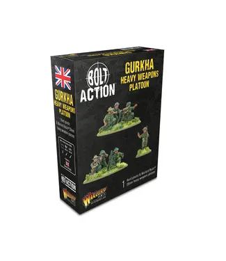 Bolt Action Gurkha Heavy Weapons Platoon