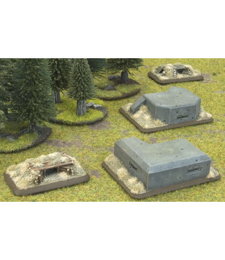 Flames of War Machine-gun Bunkers