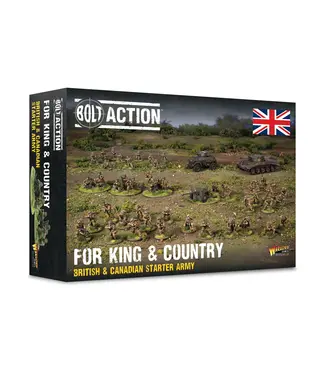 Bolt Action For King & Country - British & Canadian starter army
