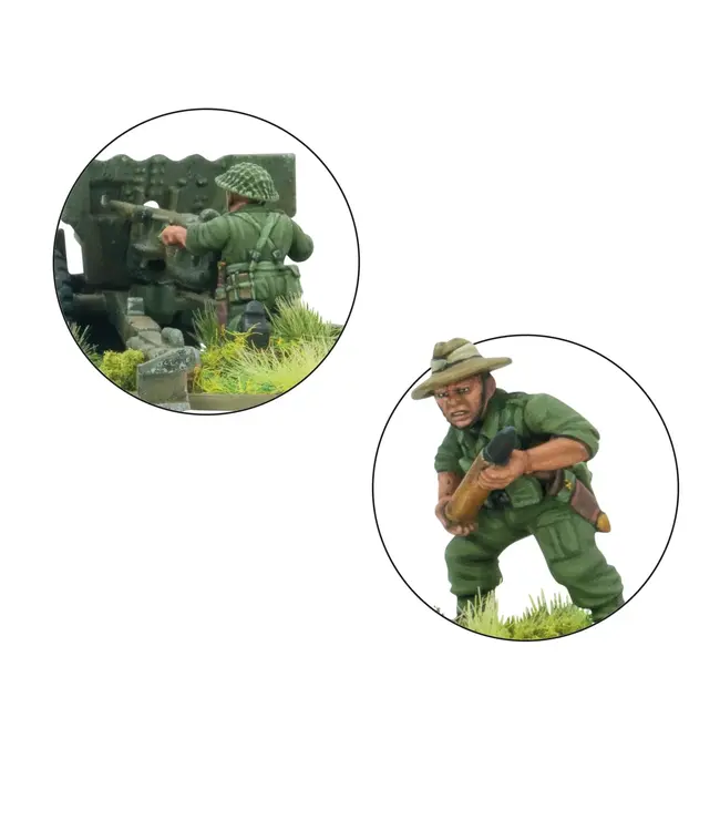 Gurkha 6-pounder anti-tank gun