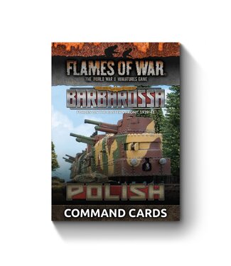 Flames of War Barbarossa Polish Command Cards - Limited Edition