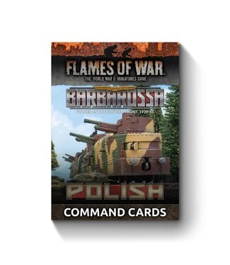 Flames of War PRE-ORDER: Barbarossa Polish Command Cards - Limited Edition