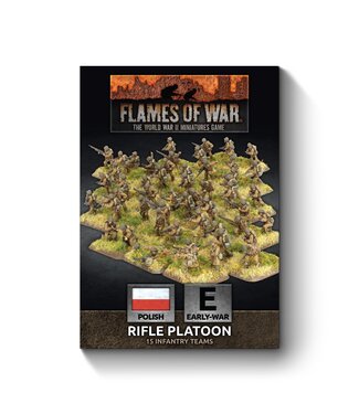 Flames of War PRE-ORDER: Polish EW Rifle Platoon