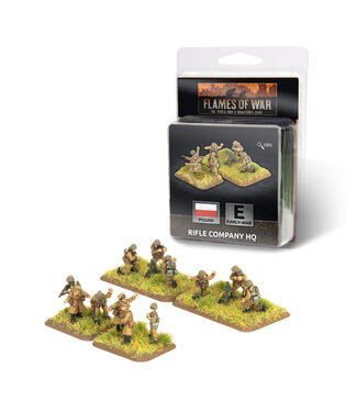 Flames of War PRE-ORDER: Polish EW Rifle Company HQ
