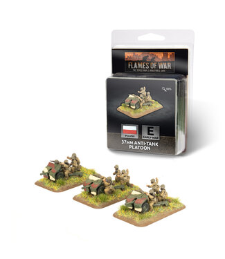 Flames of War PRE-ORDER: Polish EW 37mm Anti-tank Platoon