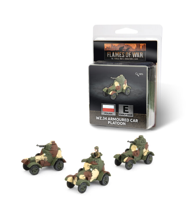 PRE-ORDER: wz.34 Armoured Car Platoon