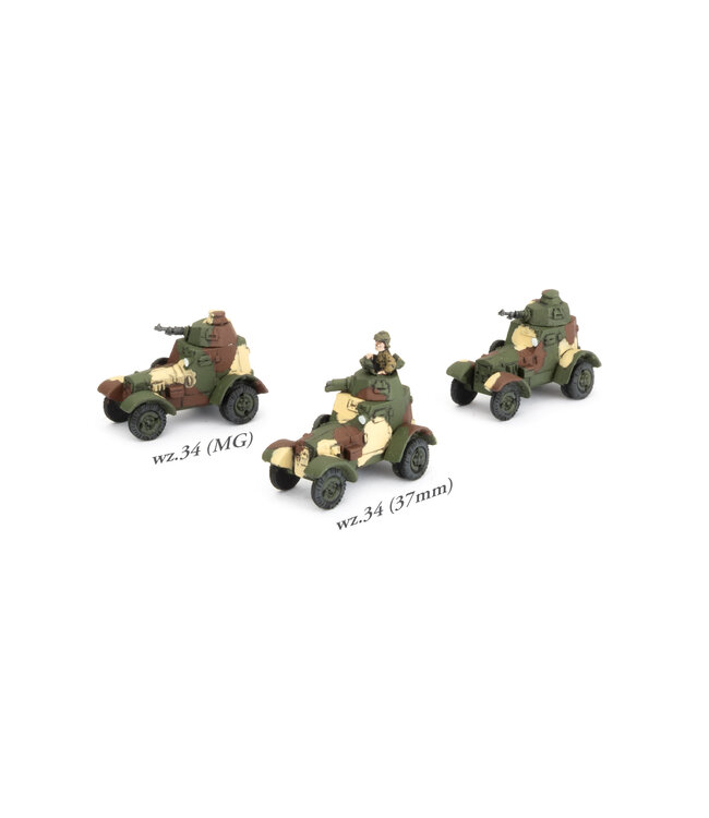 PRE-ORDER: wz.34 Armoured Car Platoon