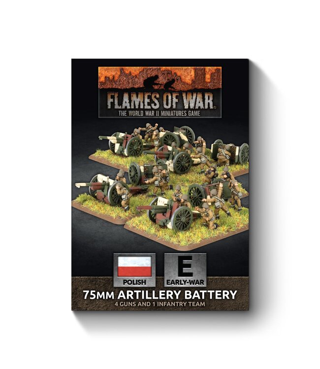 PRE-ORDER: Polish EW 75mm Artillery Battery
