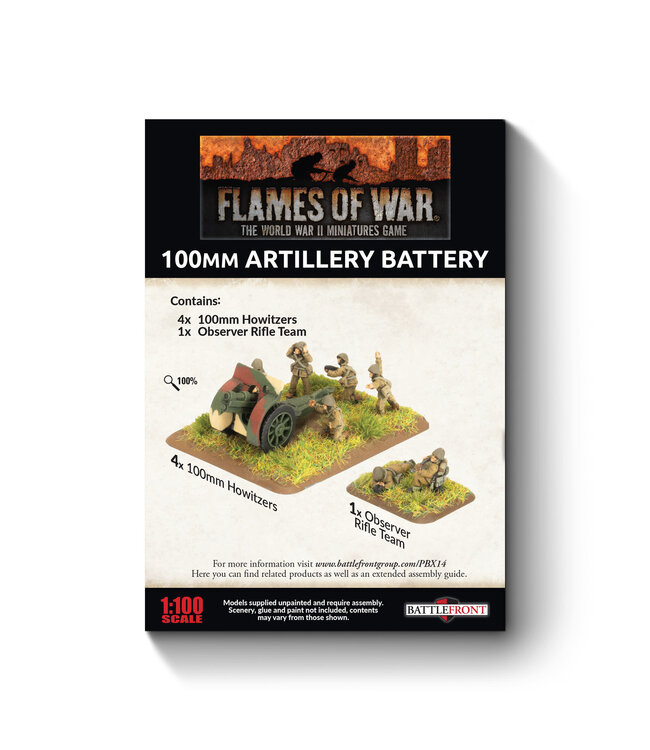PRE-ORDER: Polish EW 100mm Artillery Battery
