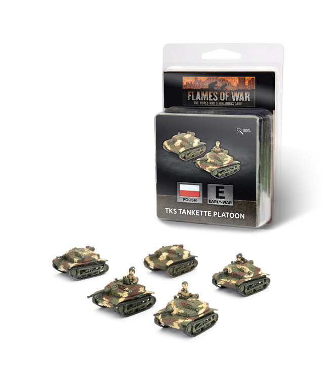 PRE-ORDER: TKS Tankette Platoon