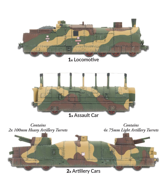 PRE-ORDER: Polish Armoured Train - Limited Edition