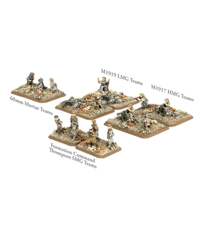 Goum HQ and Weapons Teams