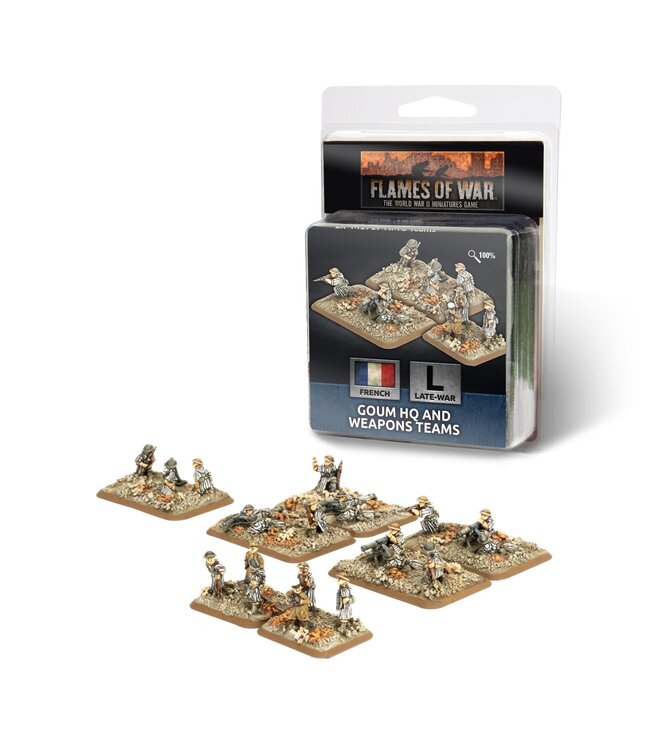 Goum HQ and Weapons Teams