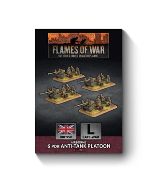 Flames of War Airborne 6 pdr Anti-tank Platoon