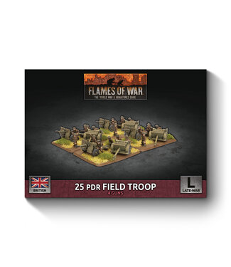 Flames of War 25 pdr Field Troop