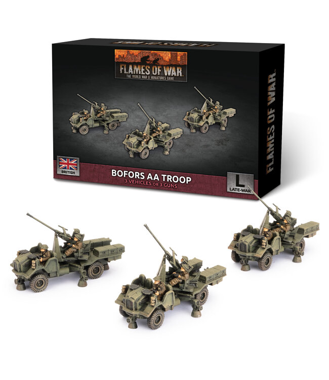 Bofors SP AA Troop
