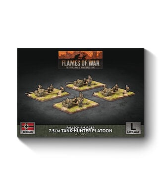 Flames of War Fallschirmjäger 7.5cm Tank Hunter Platoon