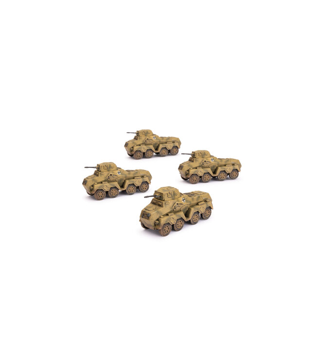Sd Kfz 231 SS Scout Troops