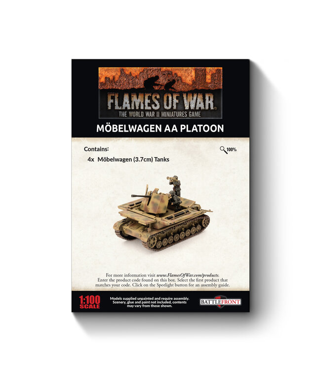 Mobelwagen 3.7cm AA Tank Platoon