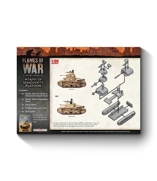 M14/41 or Semovente Platoon