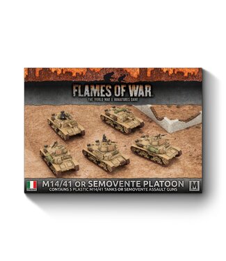 Flames of War M14/41 or Semovente Platoon