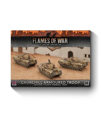 Flames of War Churchill Armoured Troop
