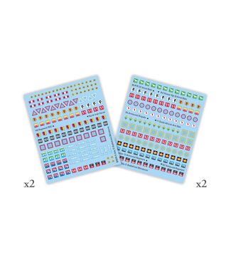 Flames of War British Late War (Italy) Decal Set