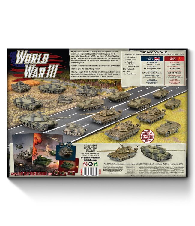 PRE-ORDER: Limited Edition Starter Set: British vs Soviet