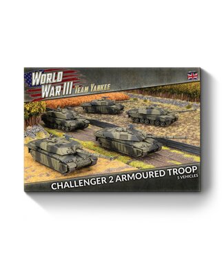 World War III Team Yankee PRE-ORDER: Challenger 2 Armoured Troop