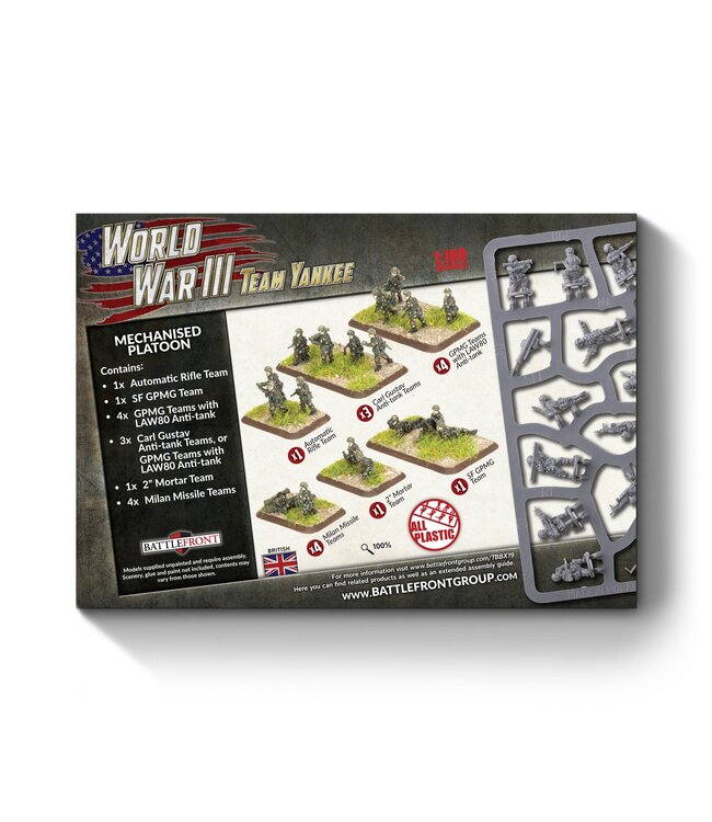 PRE-ORDER: Mechanised Platoon - British