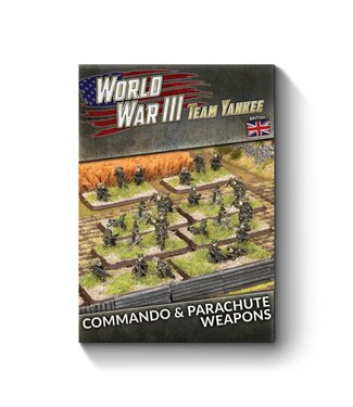 World War III Team Yankee PRE-ORDER: Commando & Parachute Support Weapons - British