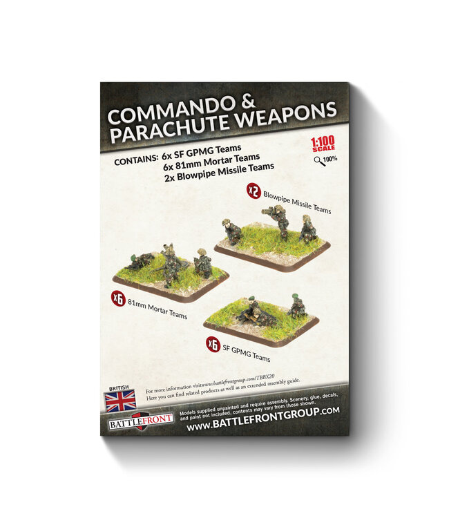 PRE-ORDER: Commando & Parachute Support Weapons - British