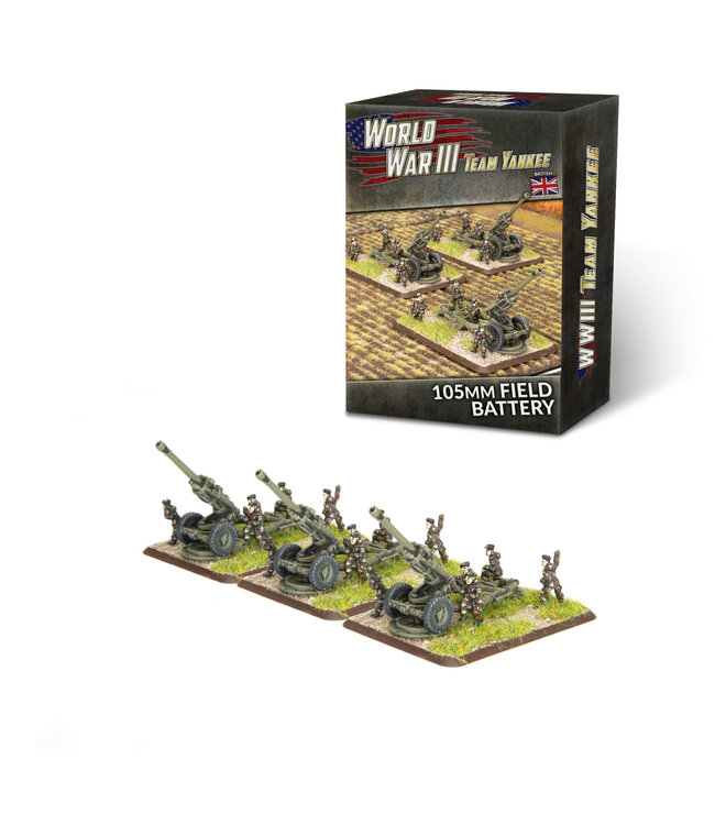PRE-ORDER: 105mm Field Battery - British